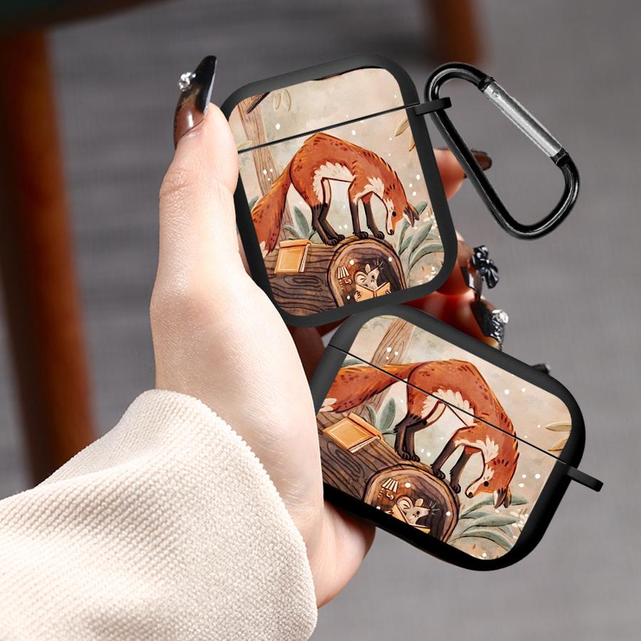 Forest Animals Earphone Cases Cover Case For Airpods 3 1 Pro3 Pro 4 2 Pro2