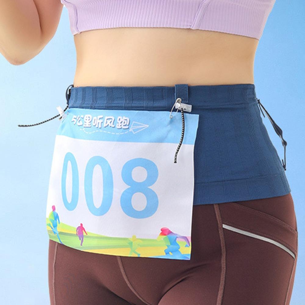 Thin Invisible Waist Bag Running Belt Sports Phone Bag Marathon Running Bag  Sports Wear