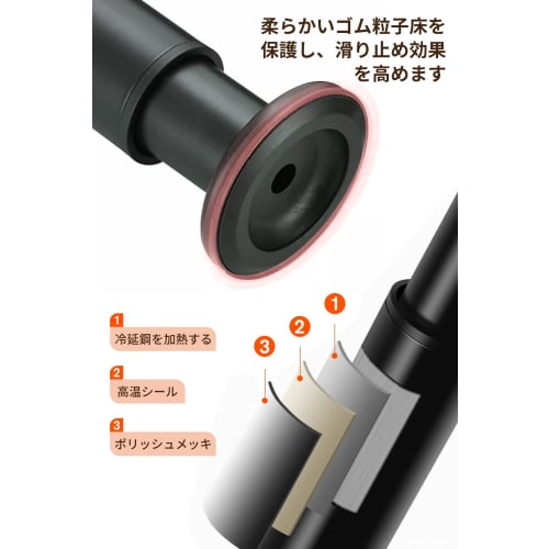 Set of 4 Adjustable Metal Desk Leveling Feet Furniture Legs, Height Adjustable for DIY Sofas, Tables, and Beds (Black, 25cm-42cm)