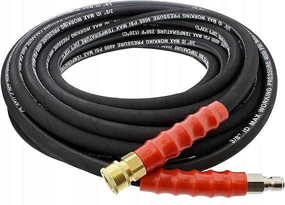 Vysokotlaká hadice - 3/8 palce Hadice pro myčku Odolná 3200psi 10m