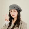 Korean Style Autumn and Winter New Beret Fashionable and Versatile Women's Face Showing Small Hat Sweet Trendy Knitted Fashion Hat