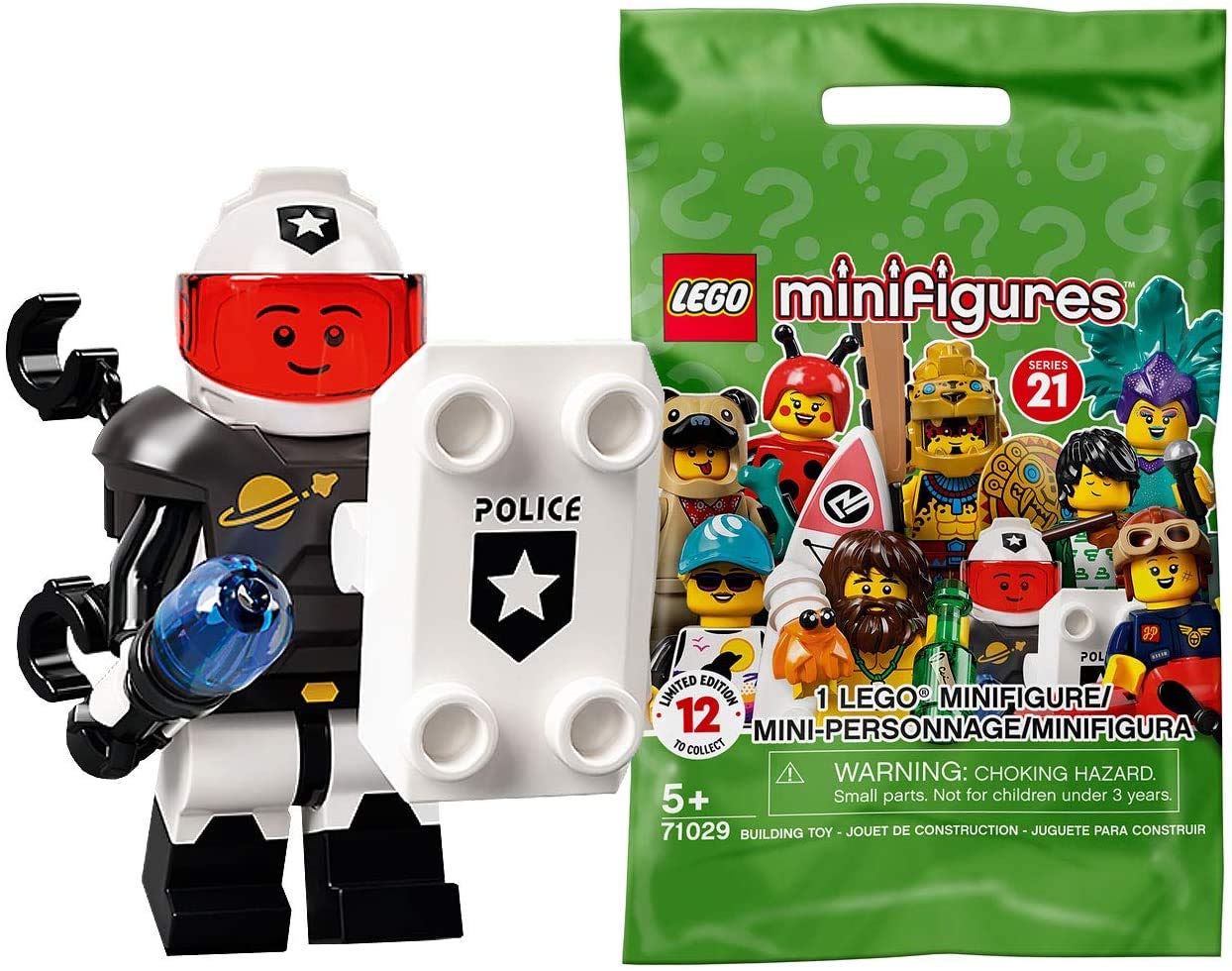 

LEGO Minifigure Series 21: Space Police Guy (71029-10)