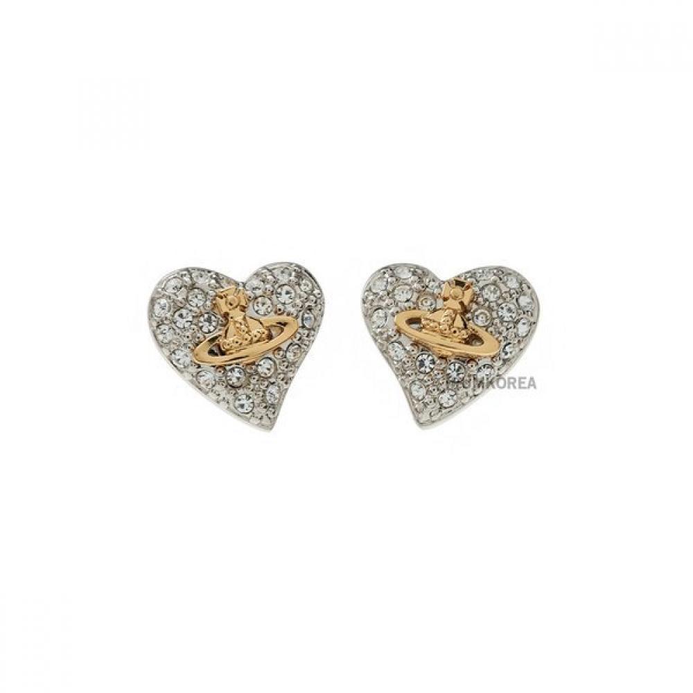 

Vivienne Westwood Vivienne Westwood Ss25 Women Diamante Heart Earring 62010041 ONE SIZE