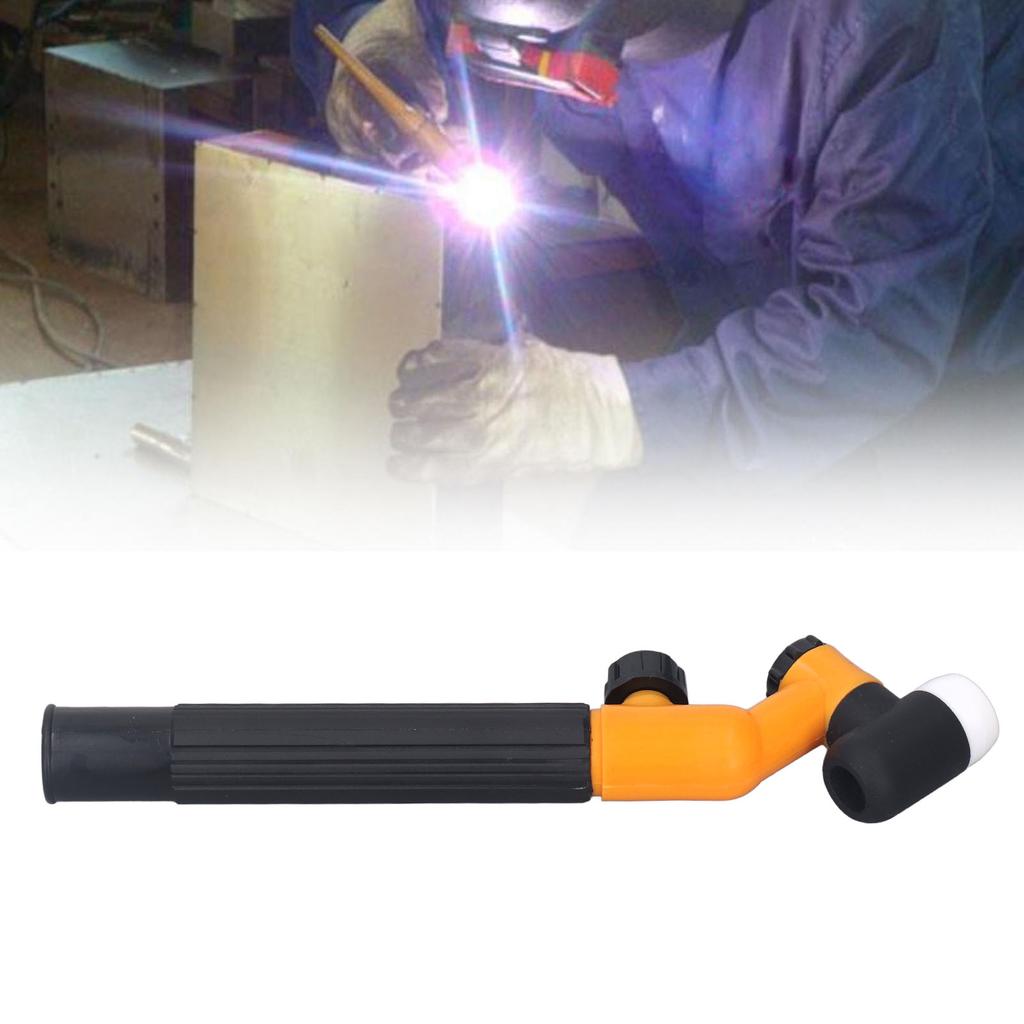Welding Torch Head One Handed Operation Air Cooled TIG Torch Head Swivel Neck Head Replacement Accessory