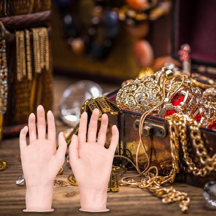 Professional Hand Foot Display Property Silicone Hand and Foot Props for Detailed Jewelry and Accessory Photography