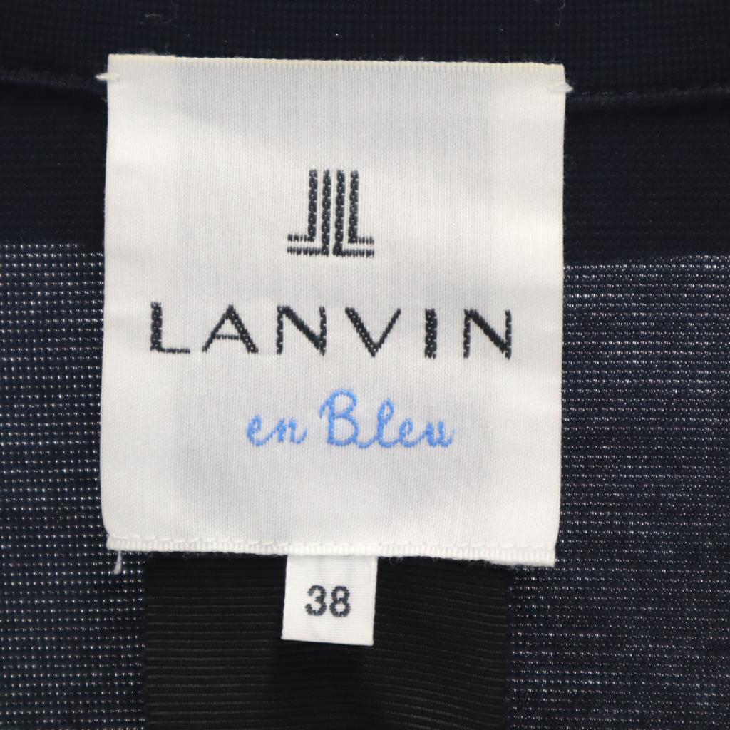 LANVIN en Bleu made in Japan lapel Jacket 38 Navy Women Used
