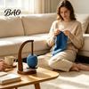 Wool Thread Holder Wooden Magnetic Yarn Holder, Tangle-Free Stand with 1/2 Rotating Spindle, Knitting Organizer Ball Spinner, Crocheting & Accessories