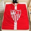 Sevilla FC Flannel Blanket, High Quality Comfortable for All Seasons, Home Decor, Warmth and Comfort