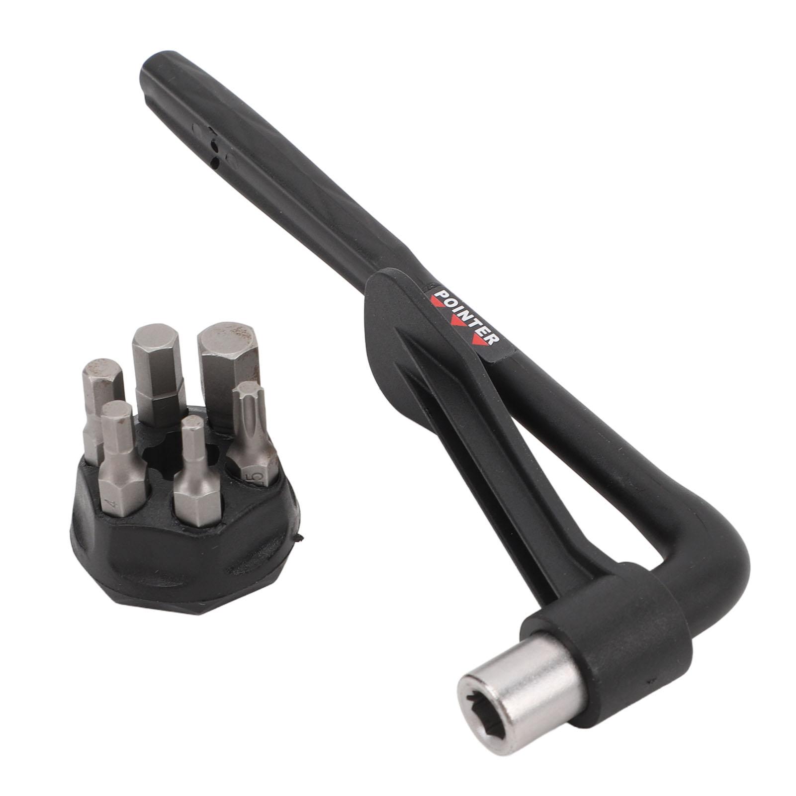 

Bike Torque Wrench Set High Precision Easy To Use Portable 10N.M Bicycle Torque Wrench Maintenance Tool with Hex Bit