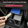 For BMW X5 G05 -2026 Car Driver's side storage compartment with silicone interior decorative storage items