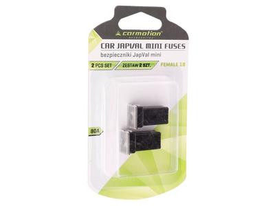 JAPVAL MINI FEMELLE 18 fusibles, 80A, 2 pcs.