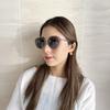 [Bunnywalk] Polarized Sunglasses BW-028 BW-0282C Matte Black HC-BROWN Pop-up Lens