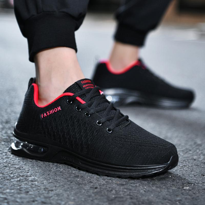Air Cushion Shoes Feimai Mesh Shoes Men's Shoes Teenagers Spring Autumn Outdoor Running Shoes Breathable And Casual Comfortable