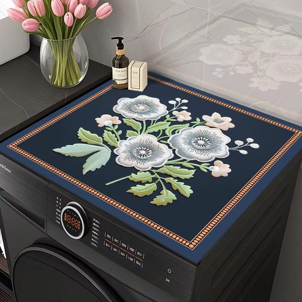 Diatomaceous earth floor mat, washing machine and refrigerator cover, absorbent sun protection mat, all-purpose cover