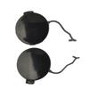 Brand New Left Right Front Tow Hook Bumper Left Right Drag Hook Eye Cover Front Bumper Unpainted BLACK Plastic