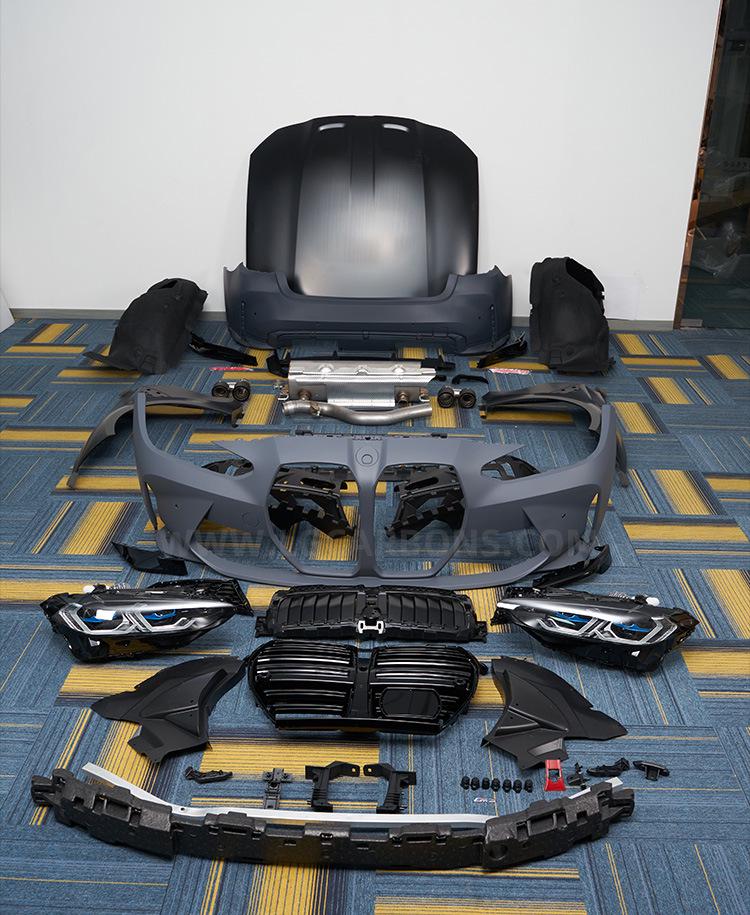 BMW G20/G28 M3 Wide Body Kit with Front & Rear Bumpers