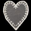 Mesh Bottom Embroidery Lace Coaster Love Pocket Flower Milk Silk Embroidery Water Soluble Hollow Heart Diy