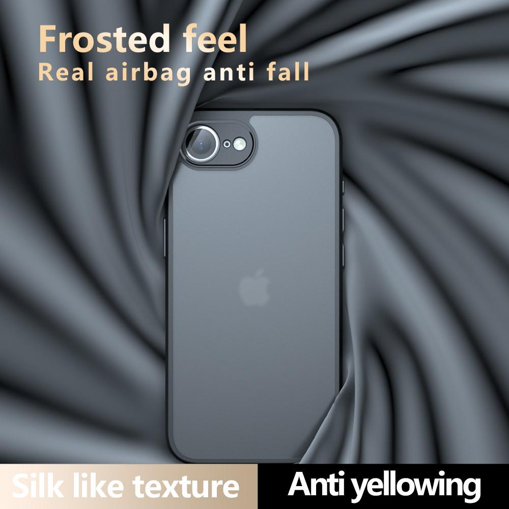 For IPhone 16E Luxury Armor Matte Phone Case For IPhone 16 15 14 13 12 11 Pro Max 16 Plus Clear Acrylic Shockproof Bumper Cover