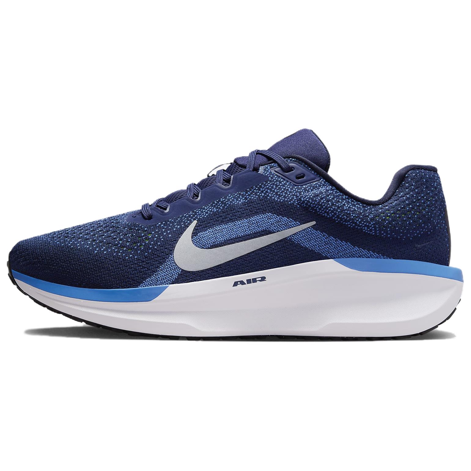 Мужские кроссовки Nike Air Winflo 11 Темно-синий Звездный синий Темно-синий Белый FJ9509-400 44.5
