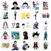 50 Japanese Anime Character Stickers: Cool Designs for Suitcases & Notebooks