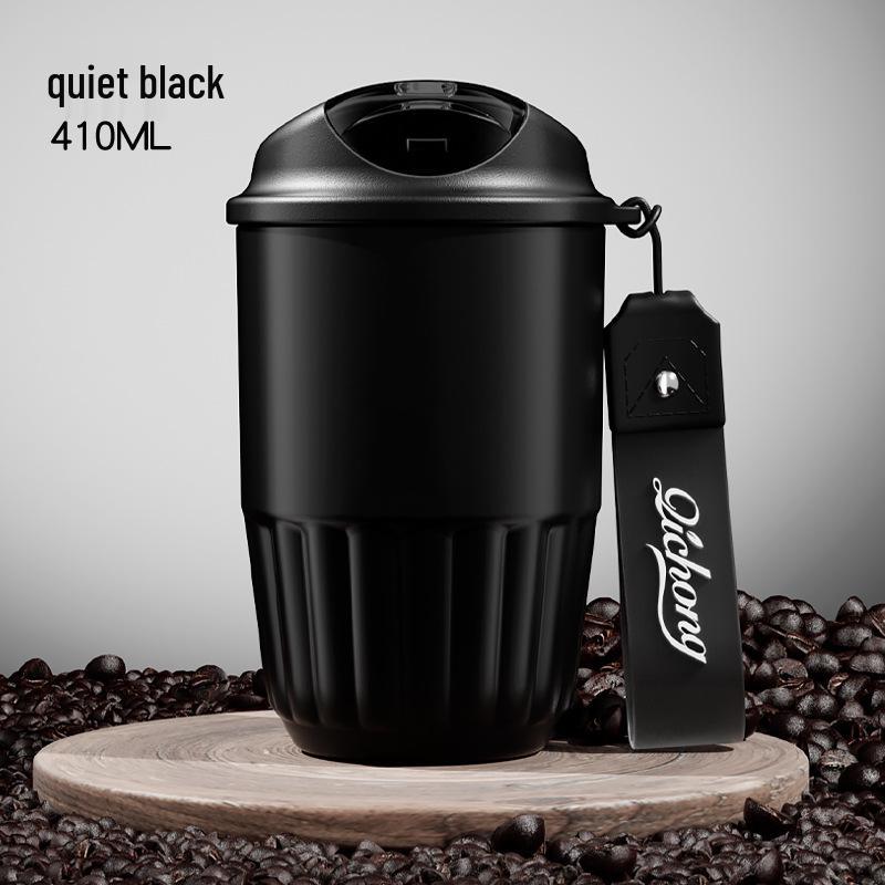 316 Stainless Steel Travel Thermos with Ceramic Liner - Portable Coffee Cup for Cold Retention