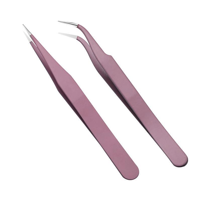 Macaron Color Precision Craft Tweezers With Soft Grip And Firm Clamp For Journaling Scrapbooking Diy Projects