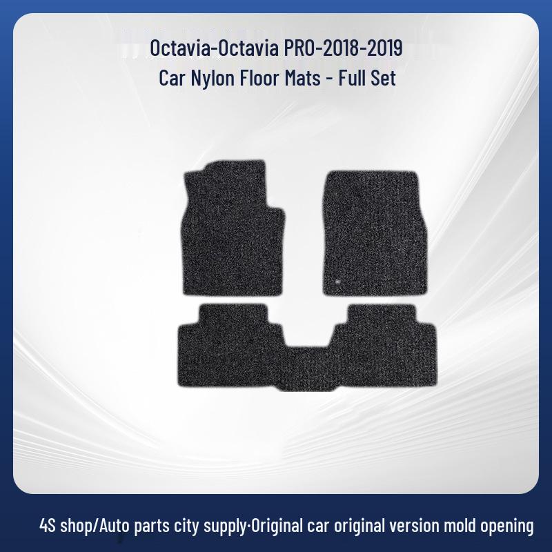 Full Coverage Car Floor Mats for Skoda Octavia & Octavia PRO (2018-2019 Models)