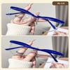 Lightweight Clear Glasses Transparent Anti Blue Light Optical Eyewear Classic Large Frame Aesthetic Computer Spectacles Women