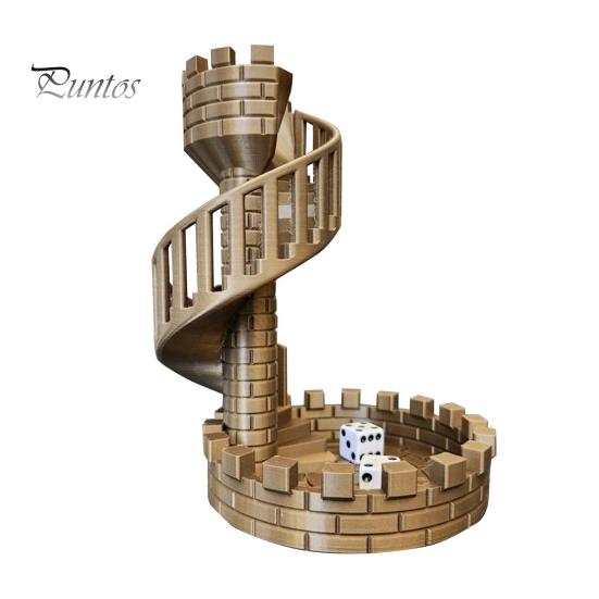 

DND Dice Tower with Tray Dice Rolling Tower Dice Настольные игры Аксессуары для ролевых игр Dungeons And Dragons D&D TRPG