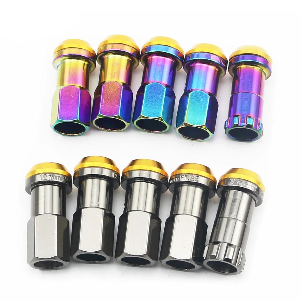 20 STUKS R40 Racing Wielmoeren Bouten - M12x1.25 & M12x1.5 Staal voor Honda/Ford/Toyota/Chevrolet Auto Mod