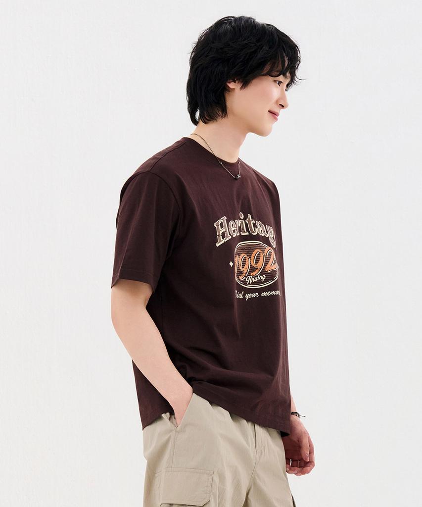 CHASECULT Unisex Retro Graphic Short Sleeve T-Shirt-Fbzu5804C08