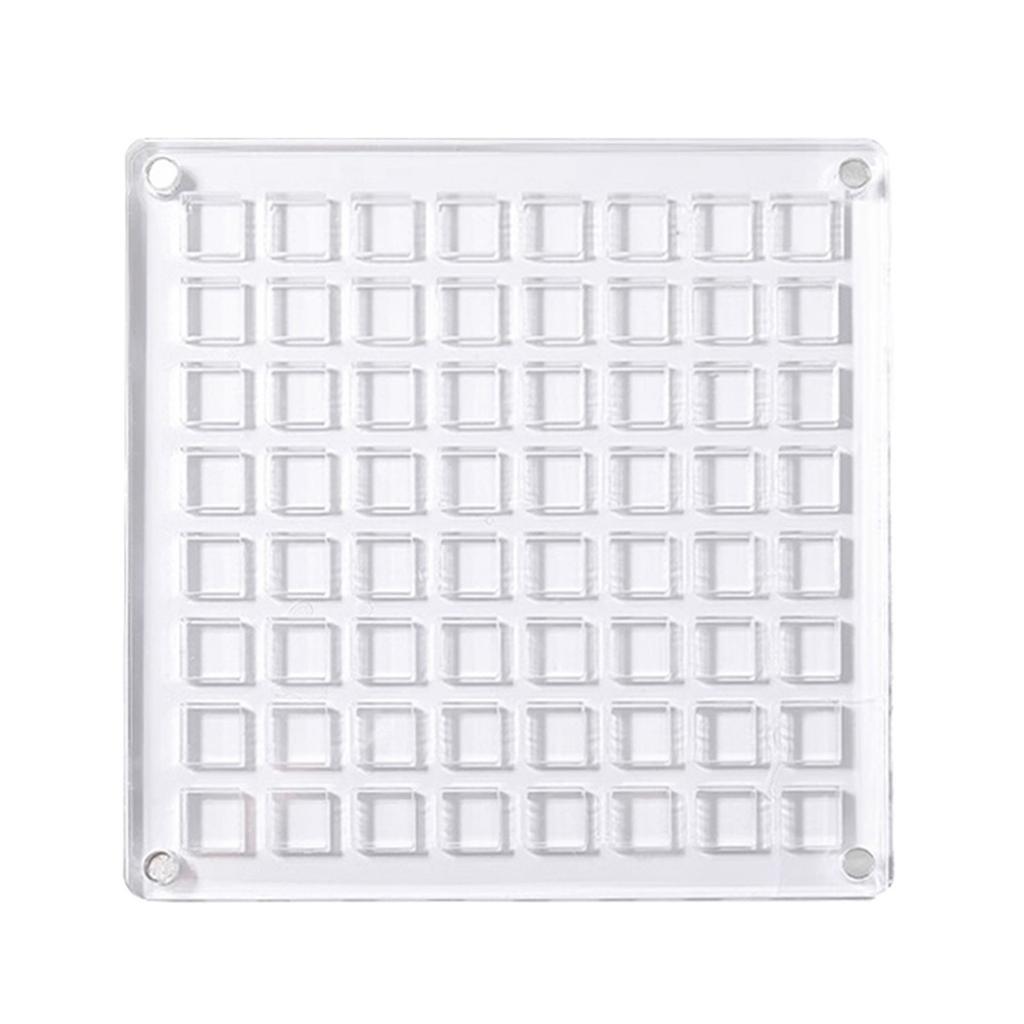 Acrylic Magnetic Seashell Display Box, Seashell Storage Box, Nail Arts Storage Box, Bead, Small Organizers For Seashell, Bead, Manicure, Jewelry
