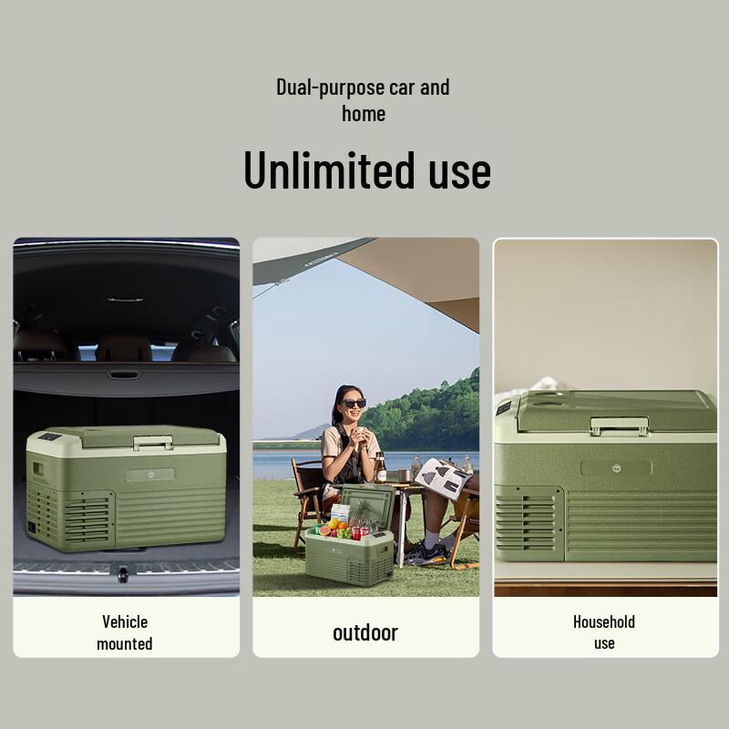 Jingdong Car/Home Dual-Use Portable Compressor Refrigerator