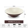 Net Celebrity Melamine Ramen Bowl: Two-Tone Creative Design, Large, Ideal for Mala Tang and Rice Noodles