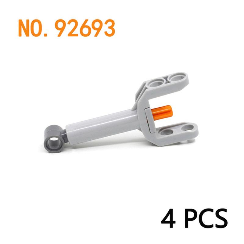 Technical Push Rod Linear Actuator MOC Building Block Parts Dynamic Telescopic Rod Set 61904 92693 61927