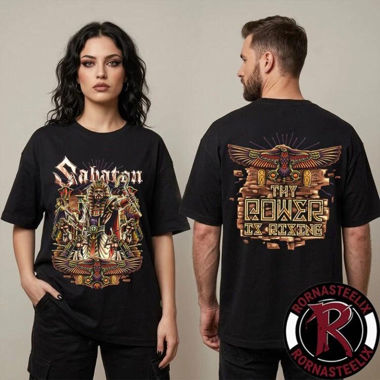 Sabaton The Legendary Tour 2026 Pop Up Collection Eternal Conqueror Unisex Shirt M