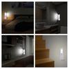 4 in 1 Motion Sensor Wall Light, Power Off LED Night Light Flashlight, Rechargeable Emergency Flashlight EU Plug