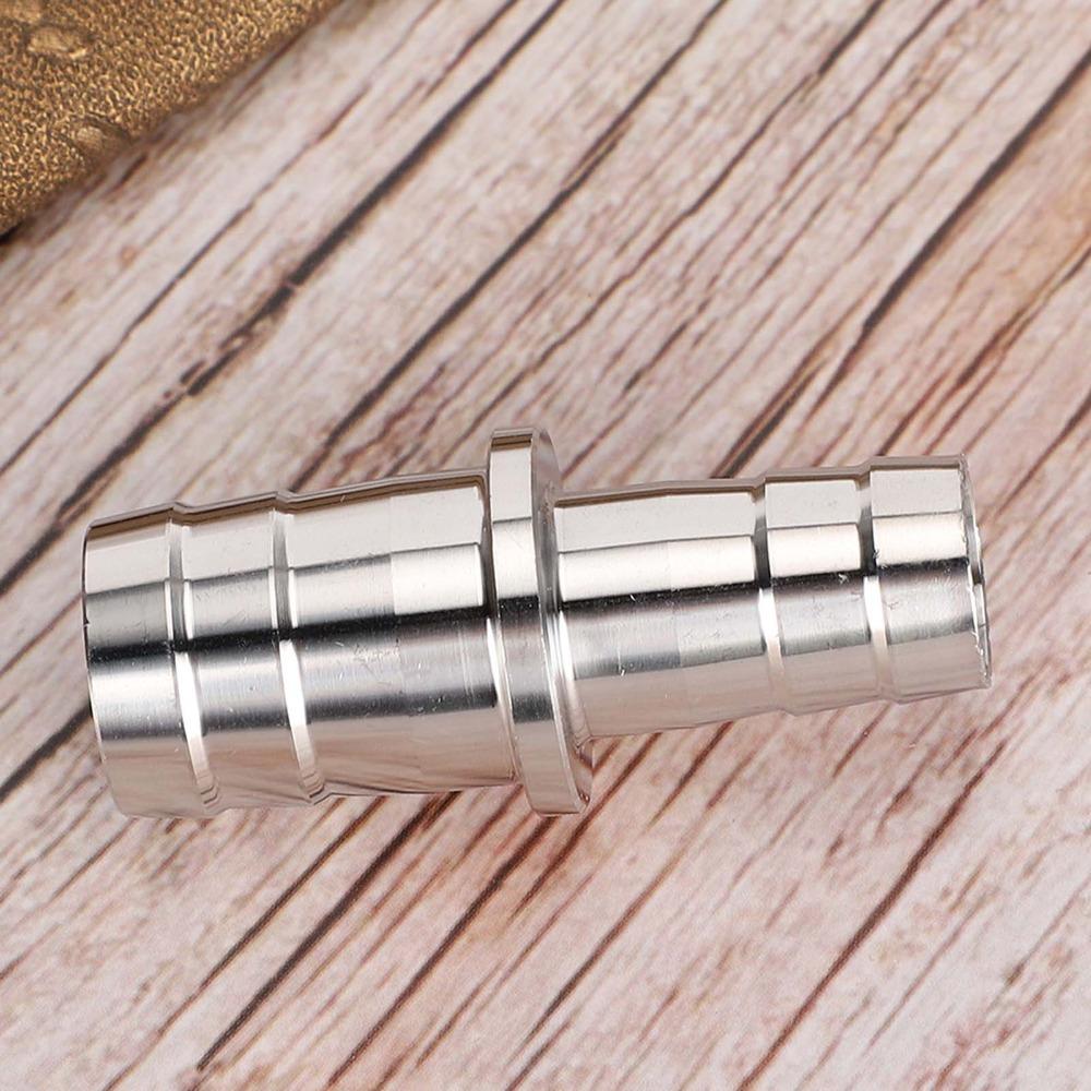 Hållbar Vattenrörsadapter i Rostfritt Stål 12 mm till 16 mm 16 mm till 20 mm Kopplingskontakt Beslag Kopplingsslangomvandlare Akvarium