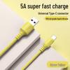 Liquid Macaron 5A Fast Charging Universal Flash Cable for Huawei & Xiaomi Type-C - Hot Seller