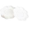 25Pcs Plastic Nail Art Paint Color Mixing Palette Plate Disk Essential Tool