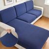 Stretch Couch Cushion Covers 1 PC Individual Sofa Seat Slipcovers Jacquard Non-Slip Protector for Living Room
