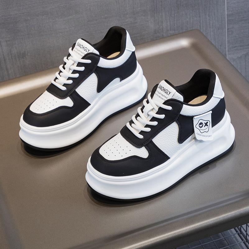 Height-increasing Casual Women's Shoes with Breathable Mesh and Thick Soles