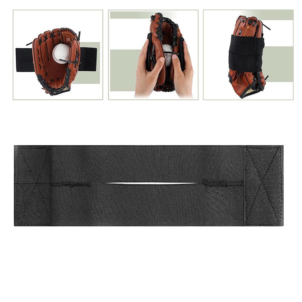 Baseball Glove Wrap Elastic Softball Shaper Professional for Outdoor Sports