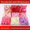 Künstliche Rosenblätter für Hochzeits- & Brautkammerdekoration - 1 Jin Pack Vliesstoff