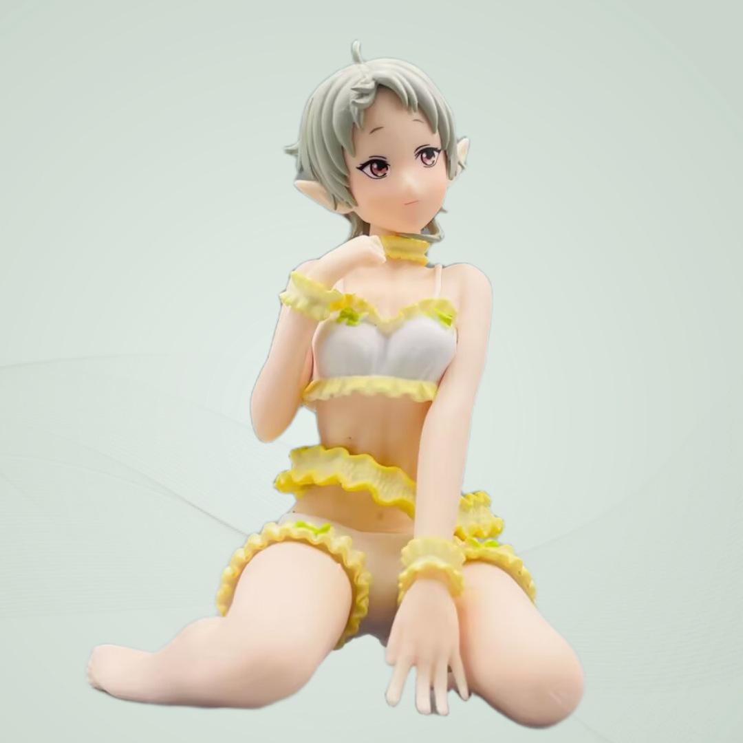 

A beautiful girl has no job and is reborn anime handmade decorations Hillfi swimsuit animation handmade model