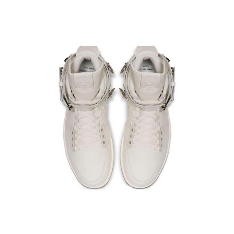Comme Des Garçons X Jordan 1 Retro Strap High White Jordan CN5738-100