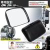 Left Side Mirror for Hino Ranger Space and Isuzu Forward Trucks Microfiber Towel (Aftermarket) Pro, Ranger, (Includes Set)