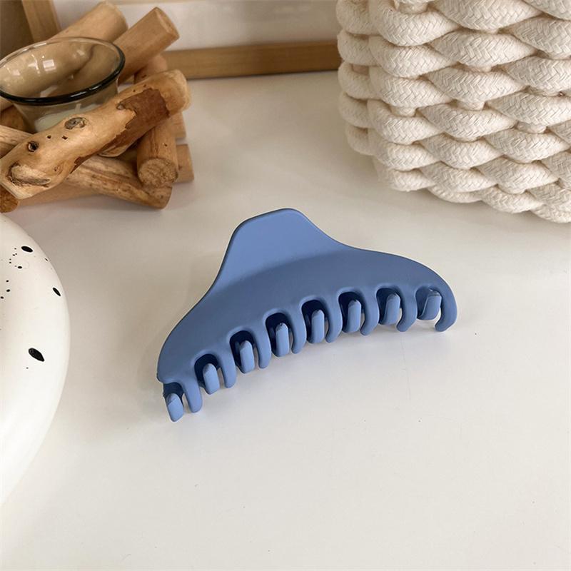 1Pcs Korean Coffee Beige Large Hair Claw Acrylic Hairpin Geometry Barrette Crab Hair Clips Headwear Womens Girl Hair Accessories