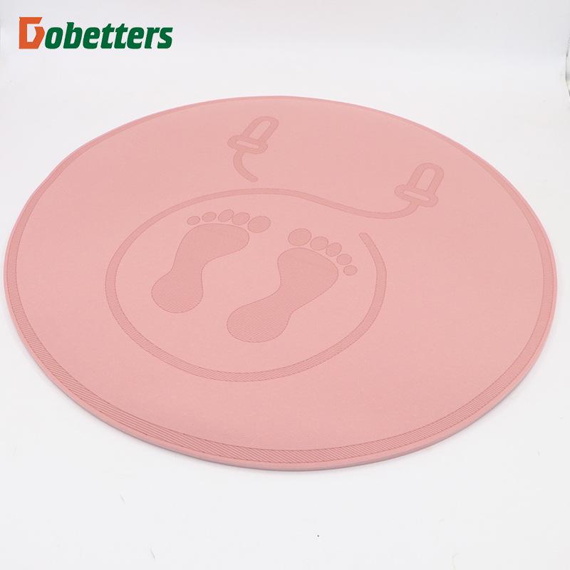 TPE Soundproof Shock Absorbing Yoga Mat for Indoor Fitness and Dance Skipping Rope Exercises
