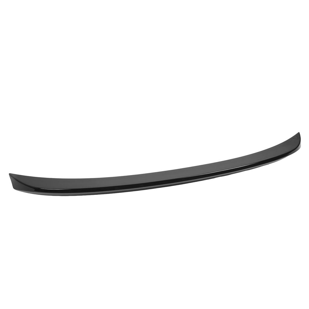 Rear Trunk Roof Spoiler Wing Fade Proof Stylish Trunk Lip Spoiler for F30 2013 To 2019 Glossy Black